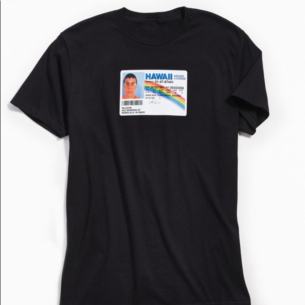 Urban Outfitters SUPERBAD Mclovin ID T-Shirt